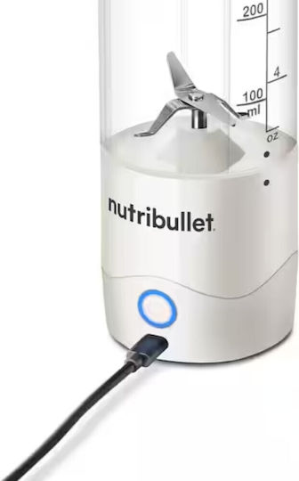 NutriBullet Блендер с Кана Тритан 475 мл 7.4V Бял NBP003W