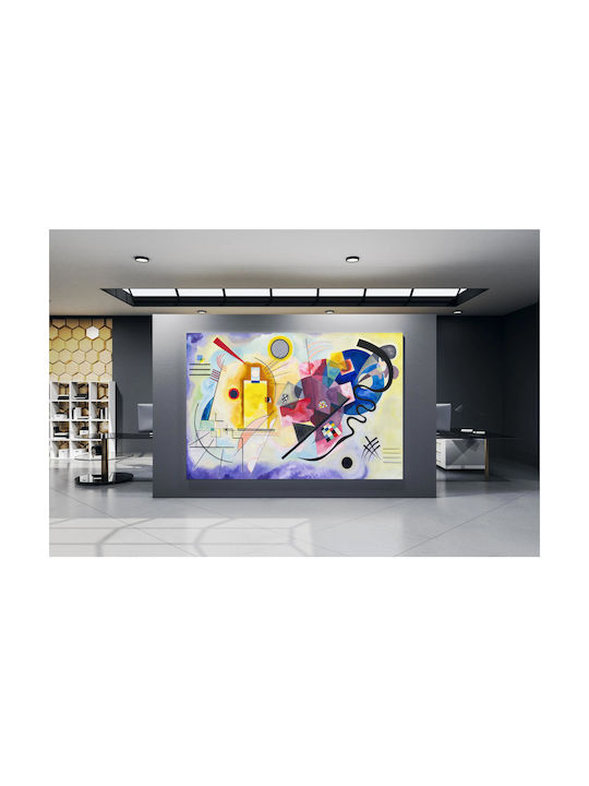 Yellow-red-blue Abstract Painting By Wassily Kandinsky 1 Картина Платнен 120x80см