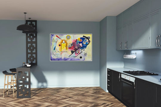 Kandinsky - Jaune Rouge Bleu Painting on Canvas 90x60cm