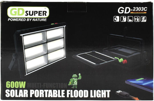 Gdsuper Ηλιακός Προβολέας LED 400W