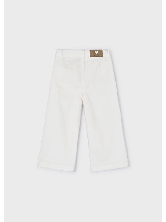 Mayoral Kids' Jeans Trousers Cream Mayoral Kids' Jeans Trousers Cream