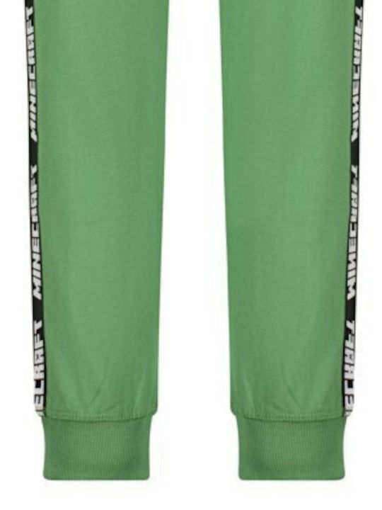 Kids Tracksuit Pants Green