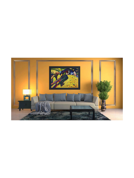 Houses Painting on Canvas 100x70cm