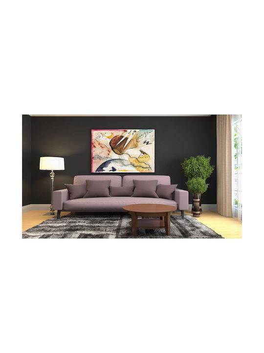 Rain Painting on Canvas 90x60cm