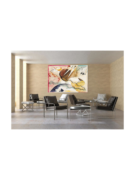 Rain Painting on Canvas 90x60cm