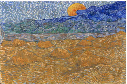 Met Painting Copy of Van Gogh on Canvas 120x80cm