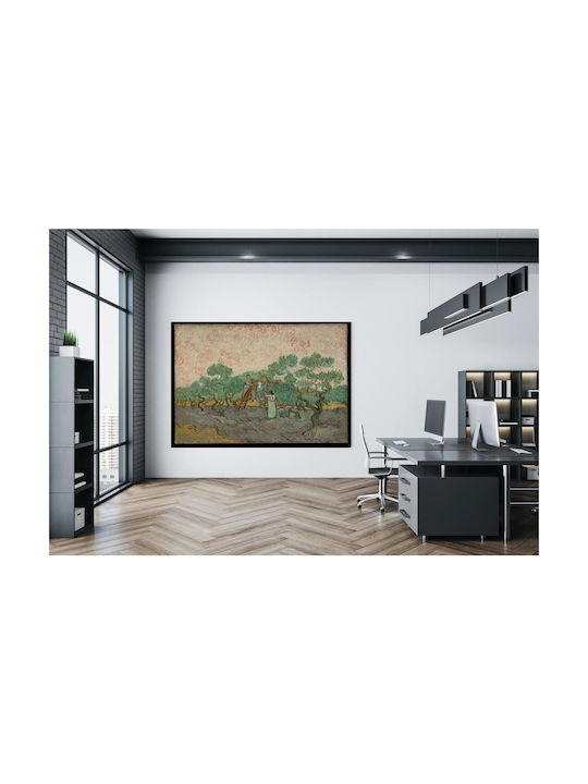 Olives Painting Copy of Van Gogh on Canvas 65x40cm