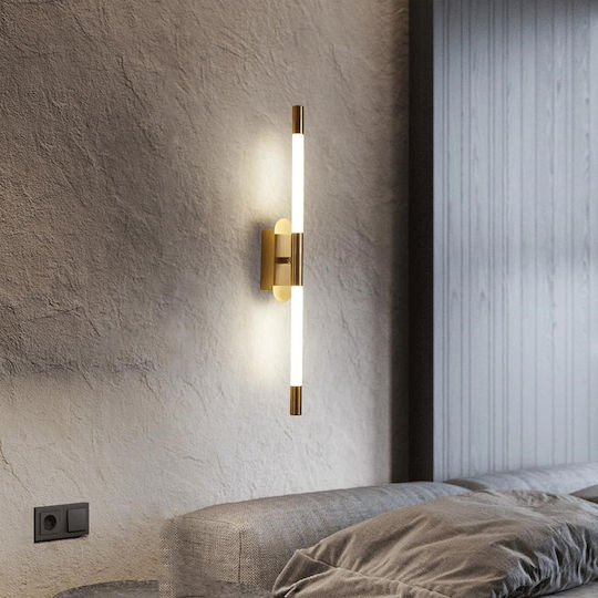 H34 Wall Lamp LED Gold 5x5x5cm