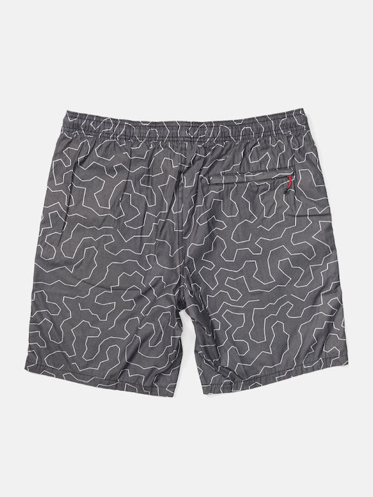 Herren Badebekleidung Shorts Gray mit Mustern