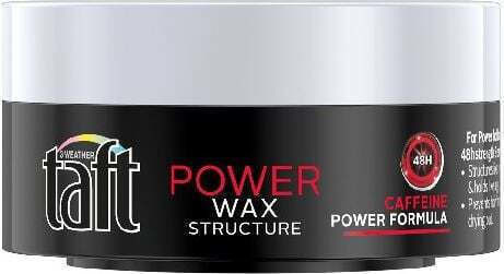 Taft Power Wax Κερί για Δυνατό Κράτημα & Ματ Αποτέλεσμα 75ml