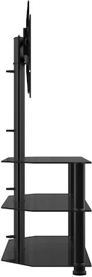 vidaXL 358175 TV Mount Floor up to 70" and 45kg Black