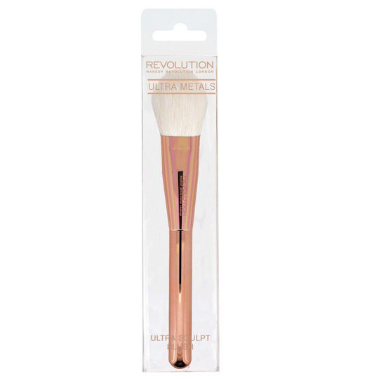 Revolution Beauty Επαγγελματικό Πινέλο Μακιγιάζ για Ρουζ από Συνθετική Τρίχα Pro