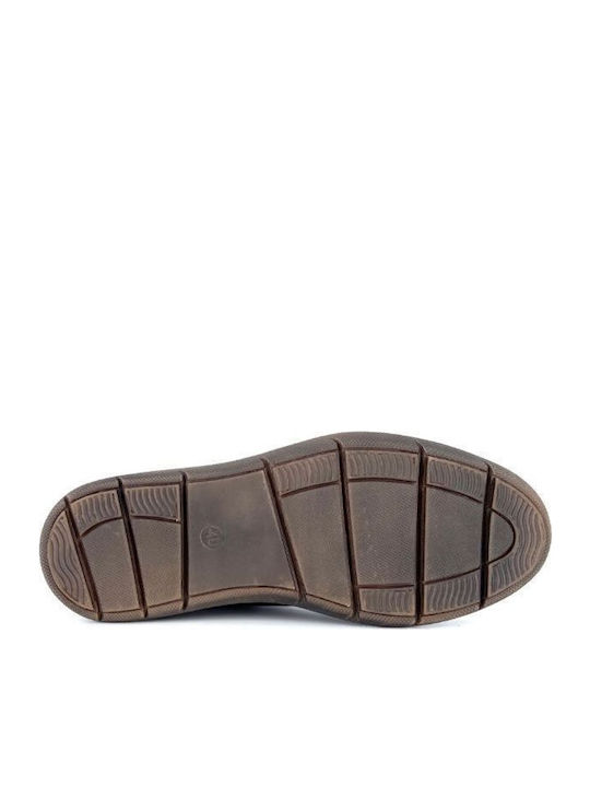 Leder Herrenstiefel Dark Brown