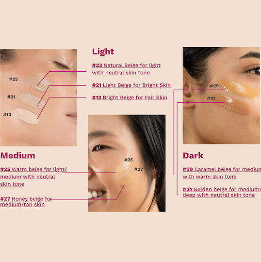 Missha M Perfect Cover BB 23 Natural Beige Κρέμα Προσώπου Ημέρας με SPF42 για Ενυδάτωση, Ατέλειες & Λάμψη με Υαλουρονικό Οξύ & Ceramides 50ml