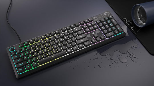 Corsair K55 CORE RGB Gaming Keyboard with RGB lighting (English US)