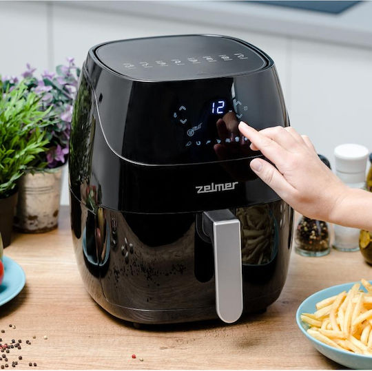 Zelmer Air Fryer 5lt Μαύρο ZAF5500B