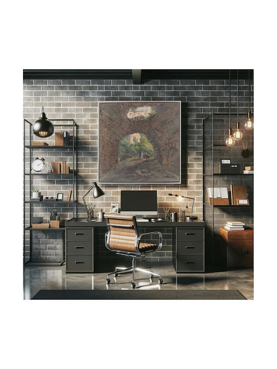 A Young Gemälde auf Leinwand 110x110cm