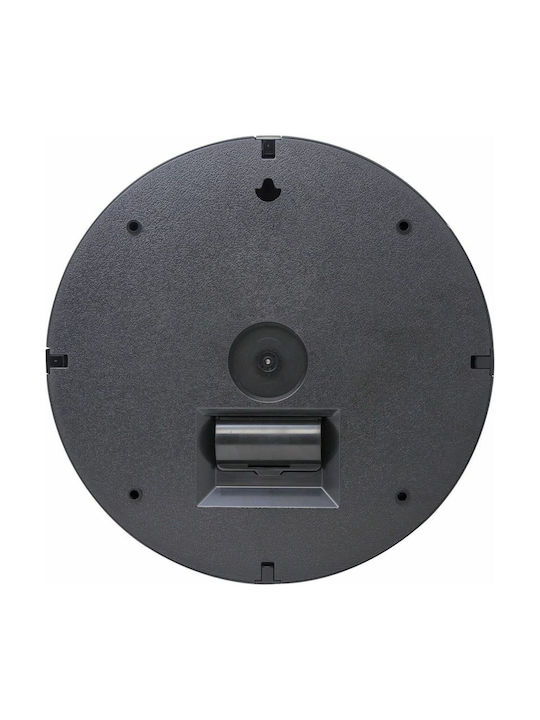 Nextime Ceas de Perete Plastic Negru
