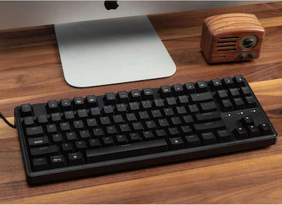 Keychron C3P-A1 Pro QMK/VIA Gaming Μηχανικό Πληκτρολόγιο Без ключове με Червено по поръчка διακόπτες και Φωτιζόμενα πλήκτρα Червен