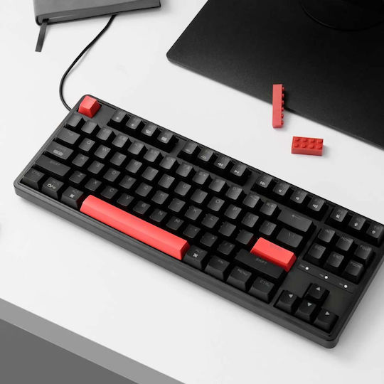 Keychron C3 Pro C3P-A3 Gaming Mechanical Keyboard Tenkeyless with Custom Brown Switches and Illuminated Keys English US