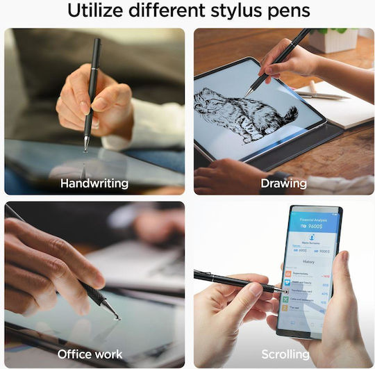 Spigen Universal Stylus в Черен цвят APP07078