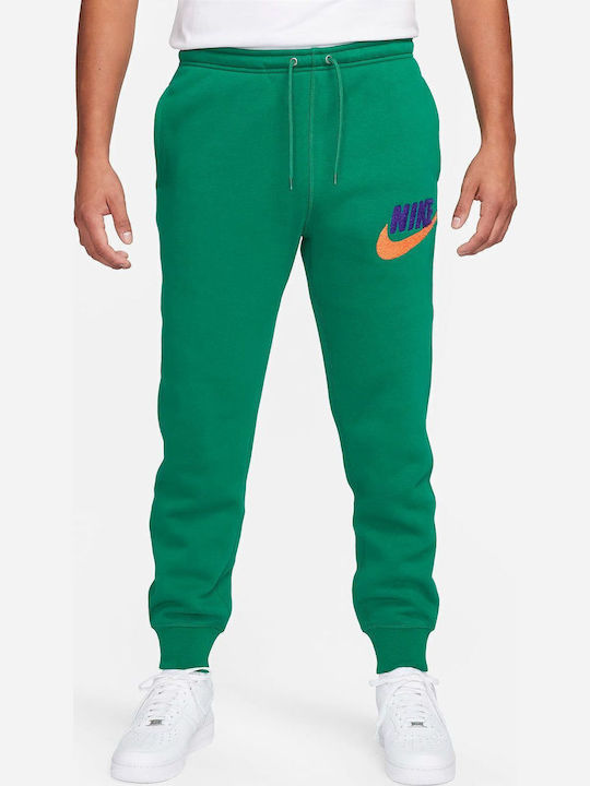 Sweatpants with Elastic Green