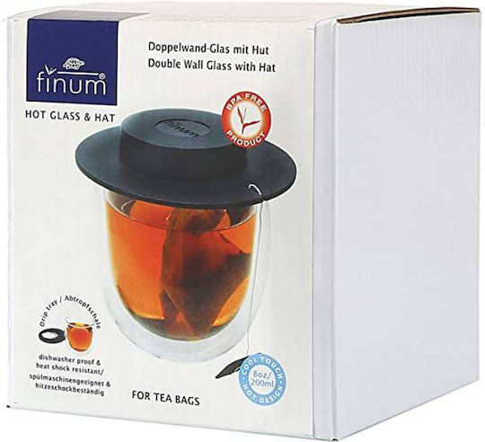 Finum Glass Teapot with Filter 130ml Finum Glass Teapot with Filter 130ml