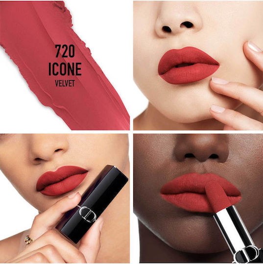 Dior Rouge Червило Дълготраен Кадифе 720 Icone 3.5gr