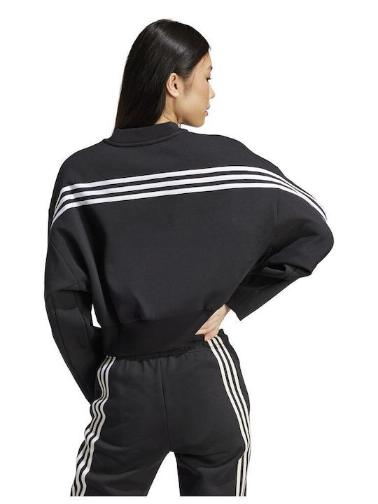 adidas 3-Stripes Φούτερ Μαύρο