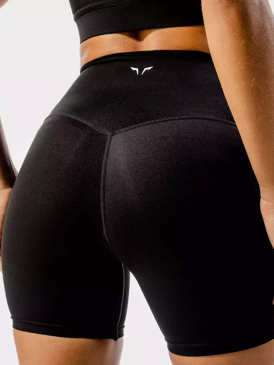 Squatwolf Core Agile Ausbildung Frauen Kurze Hosen Leggings Hochgeschnitten & Push Up Schwarz