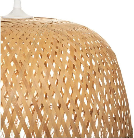 Hängelampe Beige mit Fassung E27 60x40x40cm.