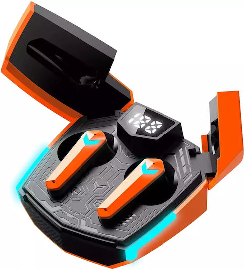 Canyon DoubleBee GTWS-2 In ear Bluetooth хендсфри Слушалки с Кутийка за Зареждане Оранжев