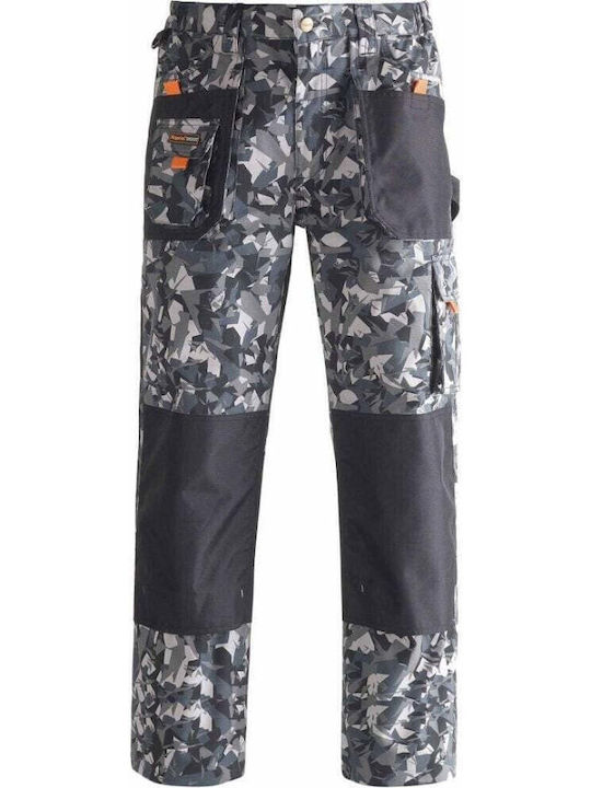 Kapriol Smart Camo Arbeitshosen Grau