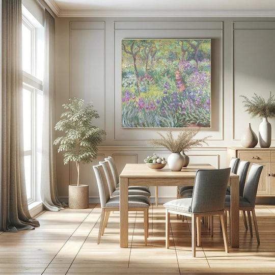 Artist’s Garden Painting on Canvas 50x50cm