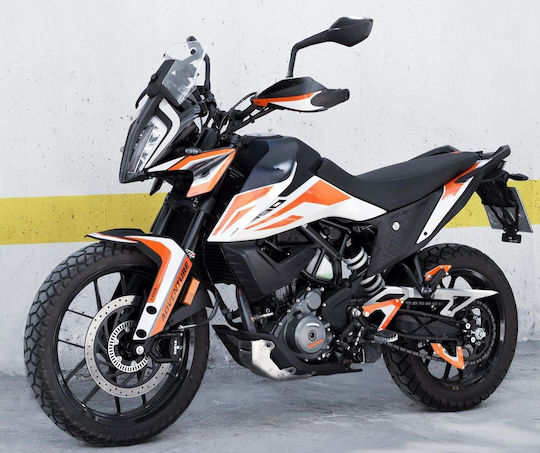 C-Racer Αυτοκόλλητα Σετ Πορτοκαλί