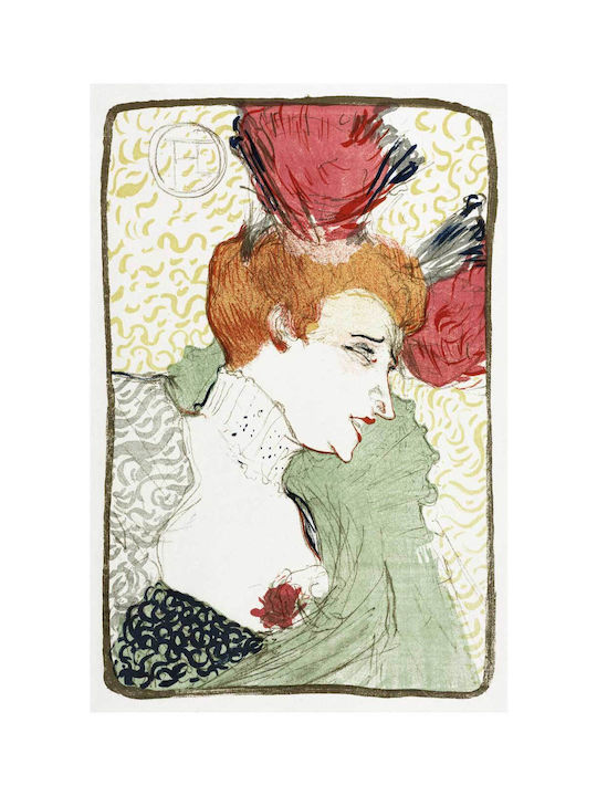 Bust Of Mademoiselle Lender (1895) By Henri De Toulouse–lautrec Πίνακας σε Καμβά 50x80cm