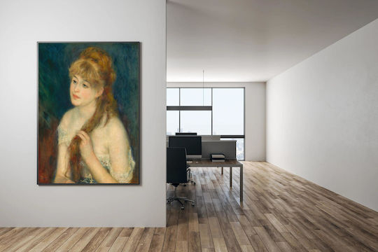 Pierre-auguste Renoir's Young Painting on Canvas 100x150cm