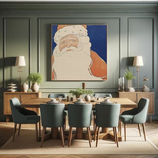Santa Claus Illustration 1901 Tablou pe Pânză 110x110cm