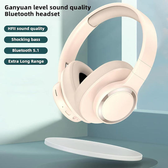 Leewello Безжични Bluetooth Over Ear Слушалки с 49 часа Работа Черни