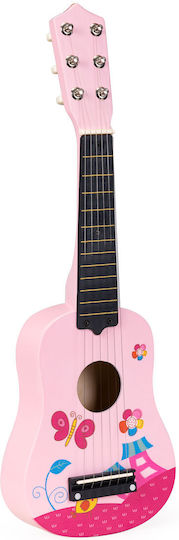 Ecotoys Holz Gitarre Für 3+ Jahre