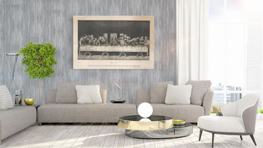 Last Supper Leonardo Painting on Canvas 65x40cm