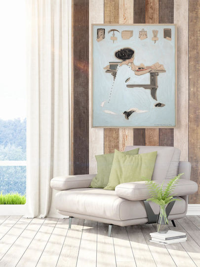 "know All Men Painting on Canvas 100x150cm