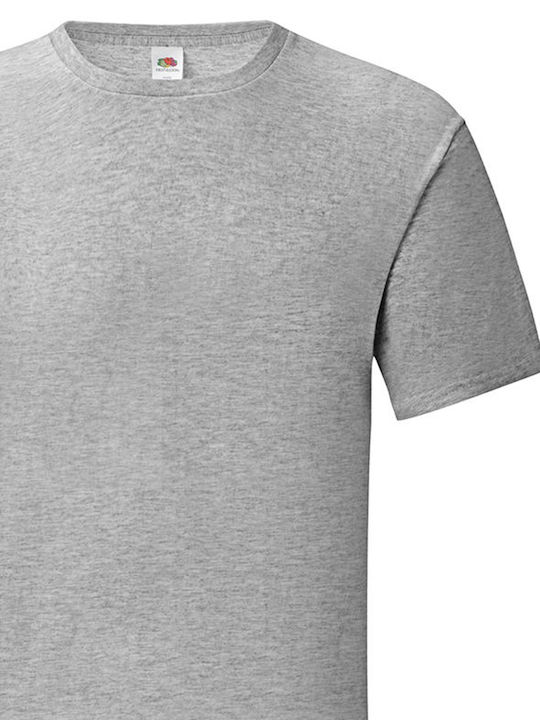 Unisex T-Shirt Iconic Fruit of the Loom 61-430-0 Athletic Heather