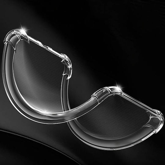 Techsuit Shockproof Clear Umschlag Rückseite Silikon Transparent (Moto E13)