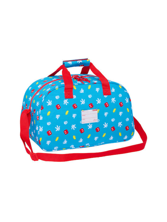 Mickey Mouse Clubhouse Παιδική Τσάντα Πλάτης Μπλε 40x23x24εκ.