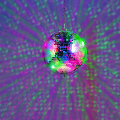 FuZZIX Mirror Disco Ball LED