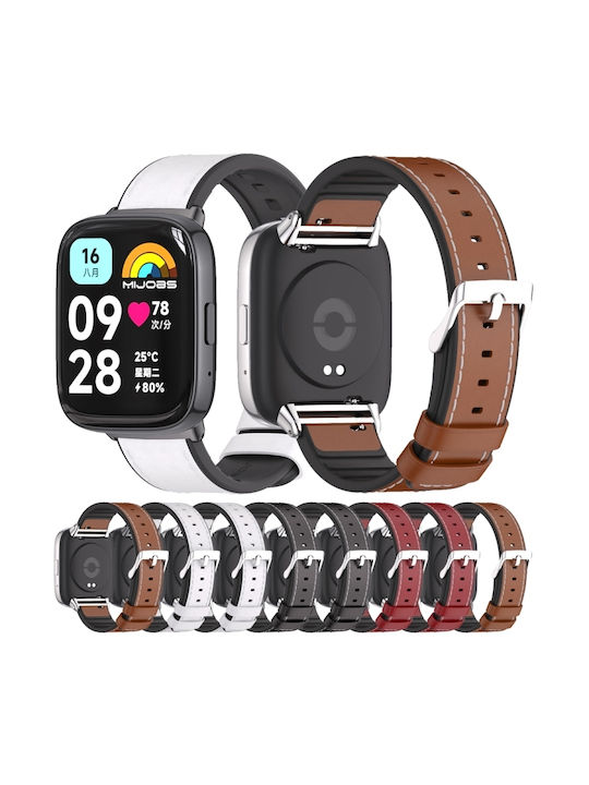 Mijobs Λουράκι Σιλικόνης Μαύρο (Redmi Watch 3)