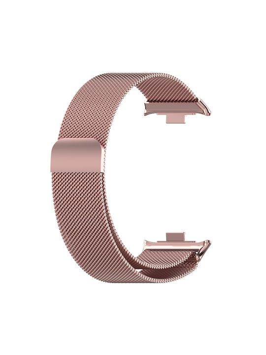 Milan Λουράκι Ανοξείδωτο Ατσάλι Ροζ (Redmi Watch 4 / Redmi Watch 5Huawei Watch 4 / Watch 4 Pro)