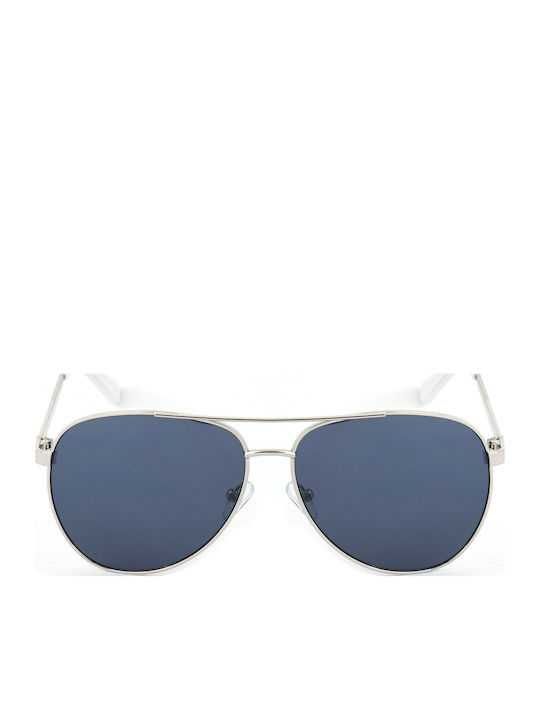Guess Γυαλιά Ηλίου Ασημί με Μεταλλικό Σκελετό Guess Γυαλιά Ηλίου Ασημί με Μεταλλικό Σκελετό