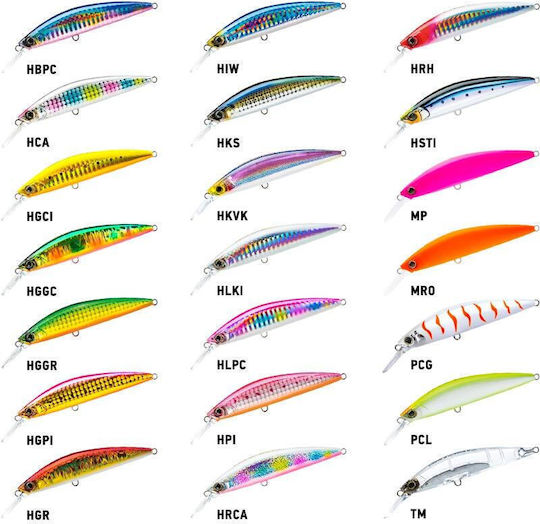 Duel Hardcore Heavy Minnow Τεχνητό Δόλωμα Ψαράκι (Minnow) 9εκ. Hks